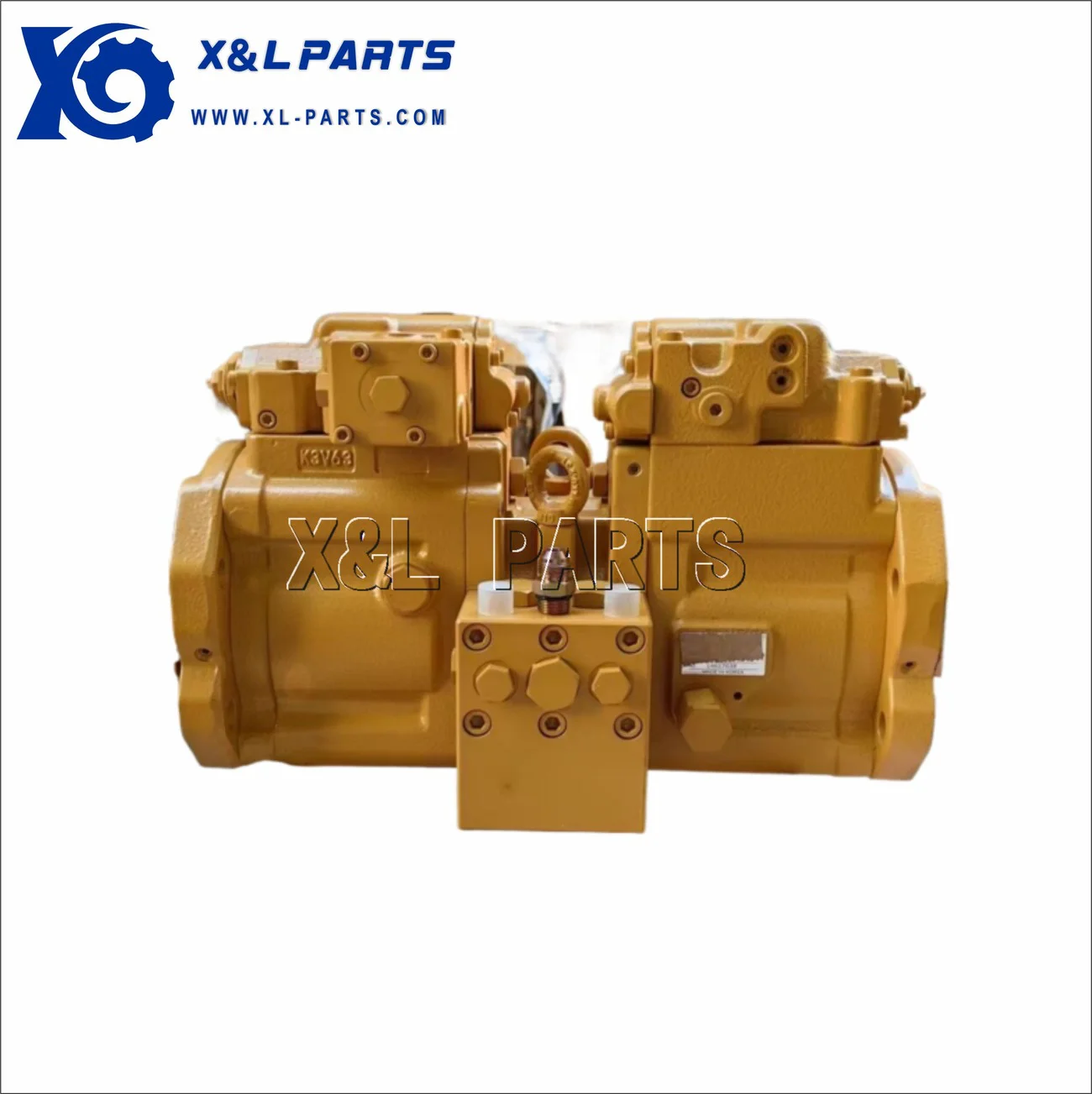 KawasakiK3V63Hydraulic pump assembly is suitable for Caterpillar excavators.
