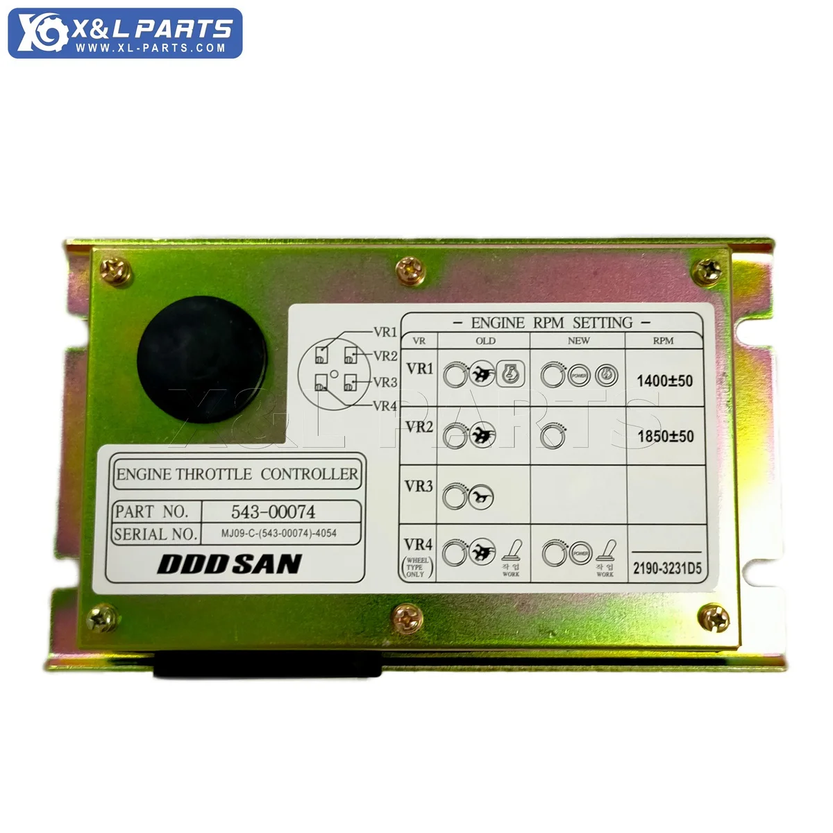 543-00074 54300074 300611-00003 Throttle Motor Controller for Doosan DH220-5 DH225-7 DH130 DH220LC-7 Excavator Parts