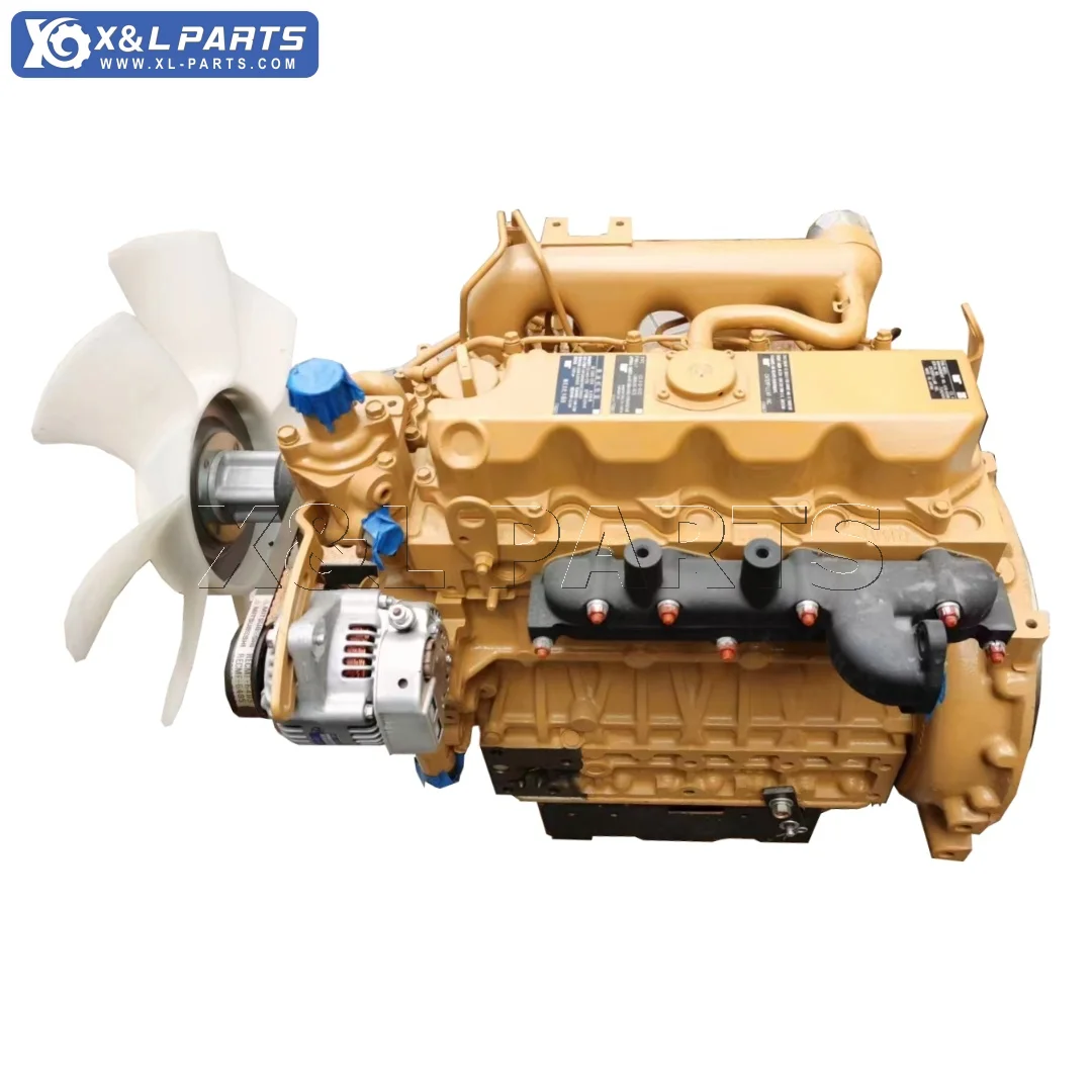 X&L Kubota C2.4 Diesel Engine Assembly for CAT 305.5E Excavator Parts