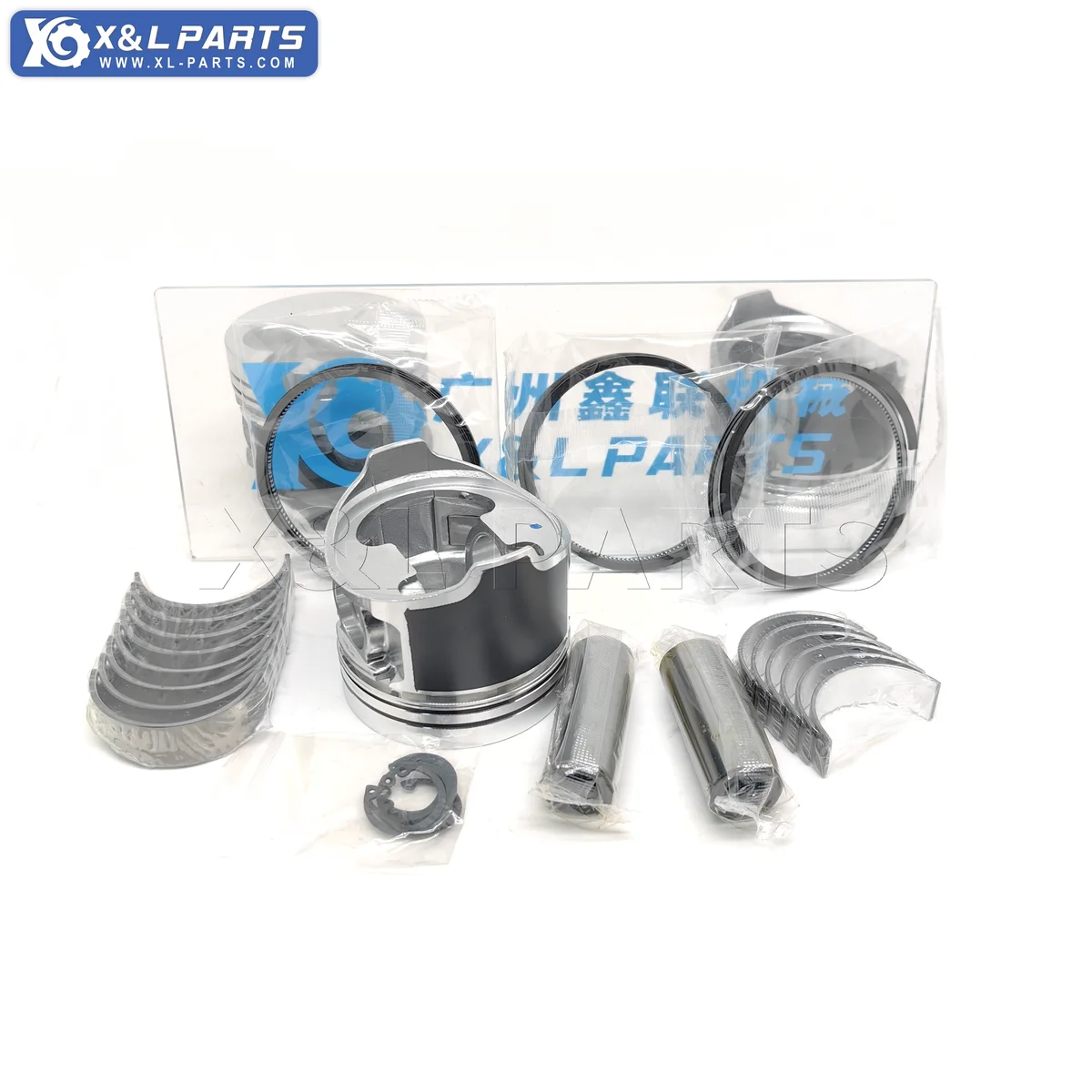 Piston Repair Overhaul Kit Piston Ring Rebuild Overhaul Kit for Yanmar 3TNV76 Engine