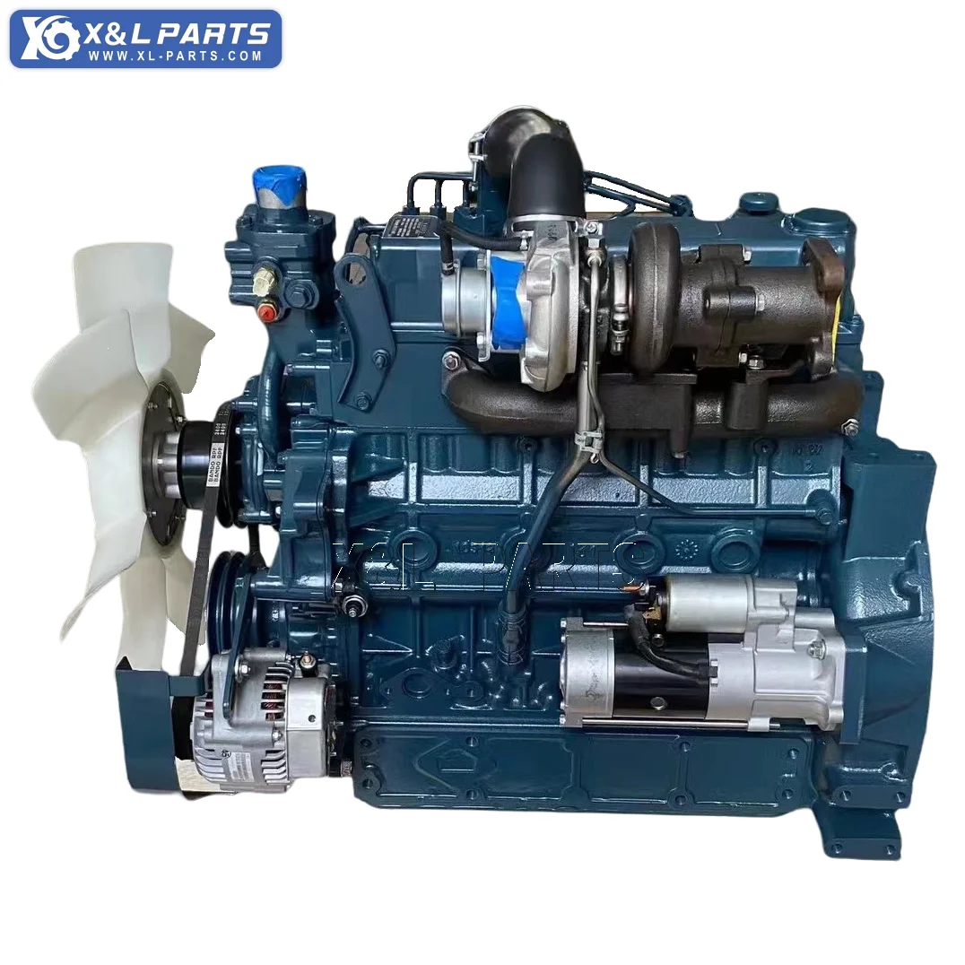X&L V3800 Diesel Engine Assembly for Kubota Excavator