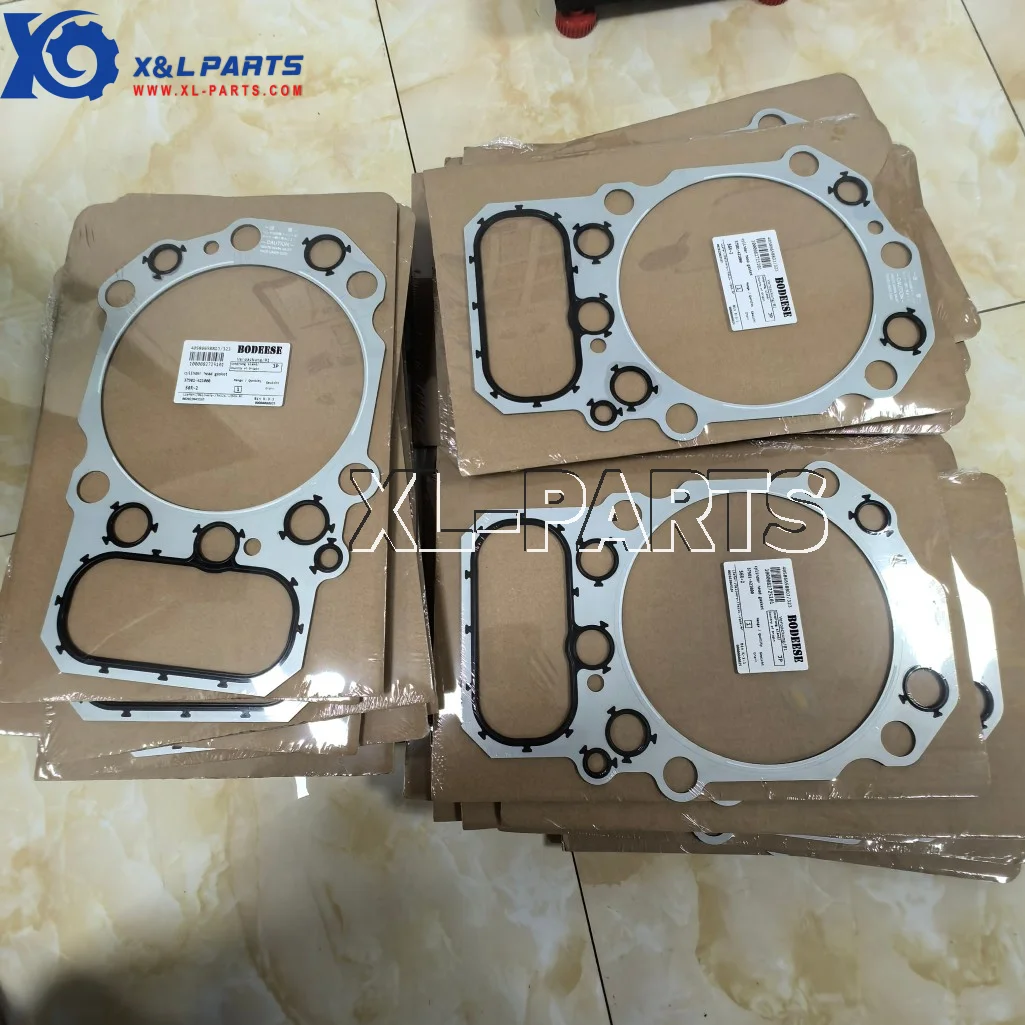 37501-12200 Cylinder Head Gasket Suit for Mitsubishi S6R S6R2 S12R S16R S16R2 image