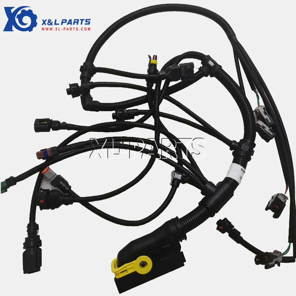 Xinlian Parts JCB Excavator JS200 Engine Wiring Harness Compatible With JCB448 32009727 320-09727 320/09727 for Machinery Repair Shops